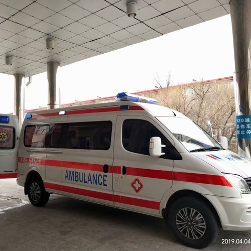 大路镇救护车出租服务案例2